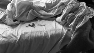 '© Imogen Cunningham, The Unmade Bed, 1957, Imogen Cunningham Trust.