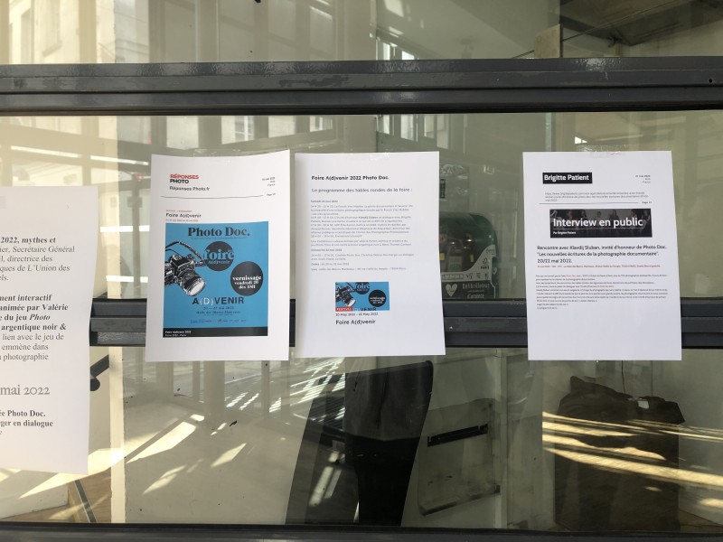 Rencontre avec Klavdij Sluban, invité d'honneur de Photo Doc. "Les nouvelles écritures de la photographie documentaire". 20/22 mai 2022.