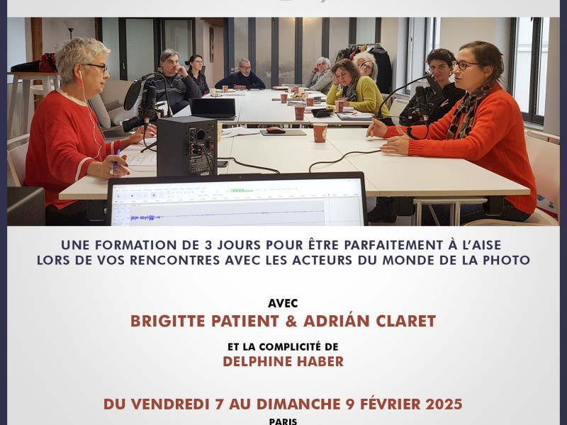 Avec Adrian Claret à Paris