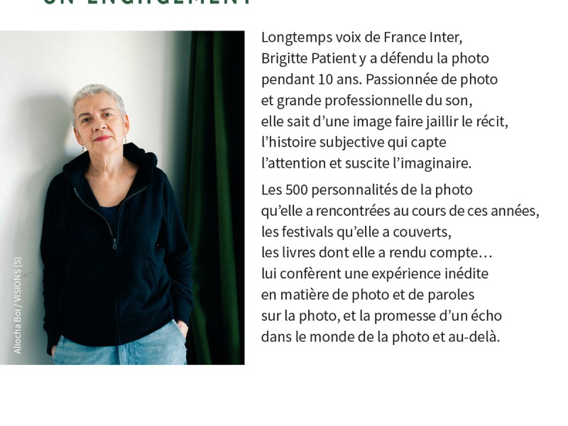 Brigitte Patient et la photographie.