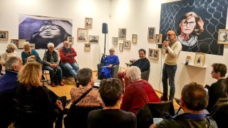 A la galerie Maupetit, Marseille.