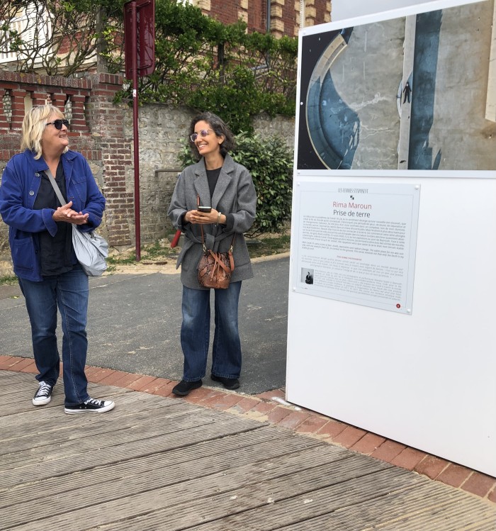 Rima Maroun avec Beatrice Tupin